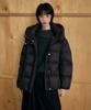 Leftseoul Easy Warm Hooded Duck Down Jumper [Black]