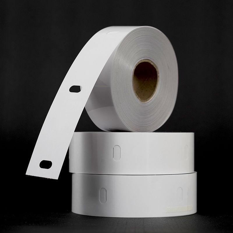 Термоэтикетка с высечкой, устойчивая к разрывам, Бирка