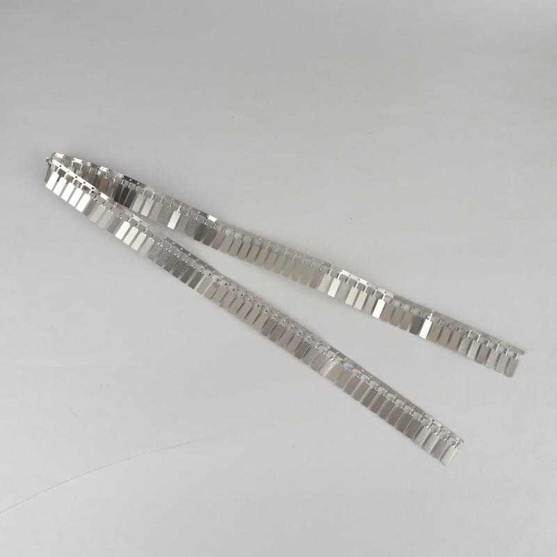 Stamping Terminal, Circular Nickel Plate, Butt Welding Terminal Plate, Wire Clip, Nickel Plate, 18650 Battery Cell Spring Plate