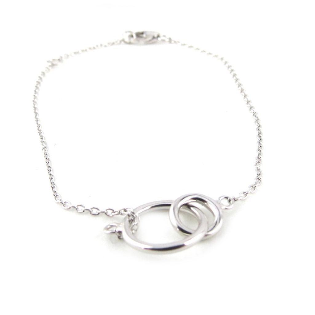 Les Trésors De Lily [M9593] - Silver Bracelet 'Choregraphy' (rhodium-plated)