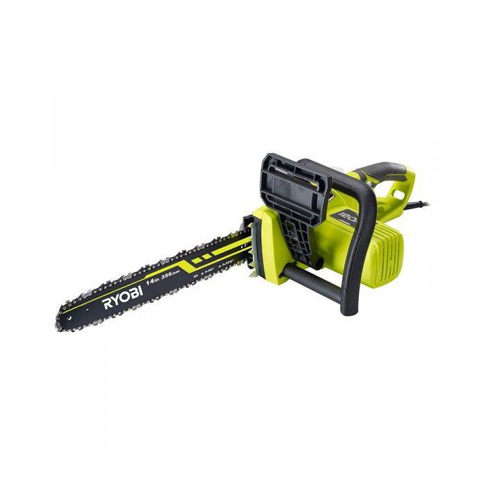Tronçonneuse électrique - RYOBI - RCS1935B - 1900W - Guide 35cm - Frein de chaîne de sécurité