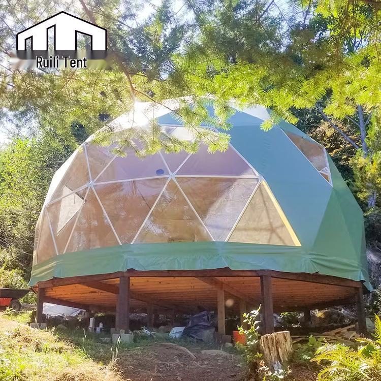 6-8m Transparent Starry Sky Dome Tent for Outdoor Tourist and Scenic Areas