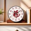 Wall Wall Clock New Chinese Style Quartz Clock Smart Radio Clock for Home Living Room and Restaurant