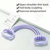 Adjustable 6-Tube Fitness Resistance Band with Cat Ear Handle Men Women Arm Shoulder Back Stretch Exercise Strap