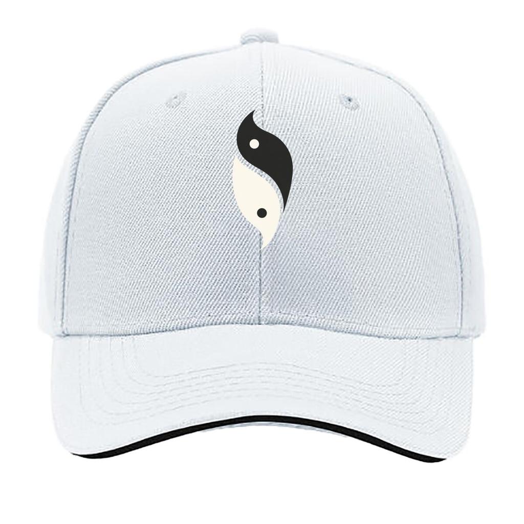 Modern Harmony Zen Symbol Graphic Sandwich Baseball Cap Sun Cap Outdoor Workouts Hat