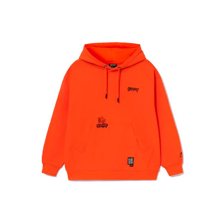 Li Ning Badfive Sweatshirt Unisex Neon Flame Orange AWDRF91-2 S