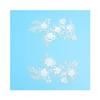 Clothing Accessories Handmade Accessories Embroidery Three-Dimensional White Car Bone Pair Flower Lace Flower Decoration Bridal Headdress