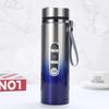 Tazza termica aziendale ad alta capacità, in acciaio inossidabile, isolata, bottiglia d'acqua portatile, thermos per ufficio, tazze da tè