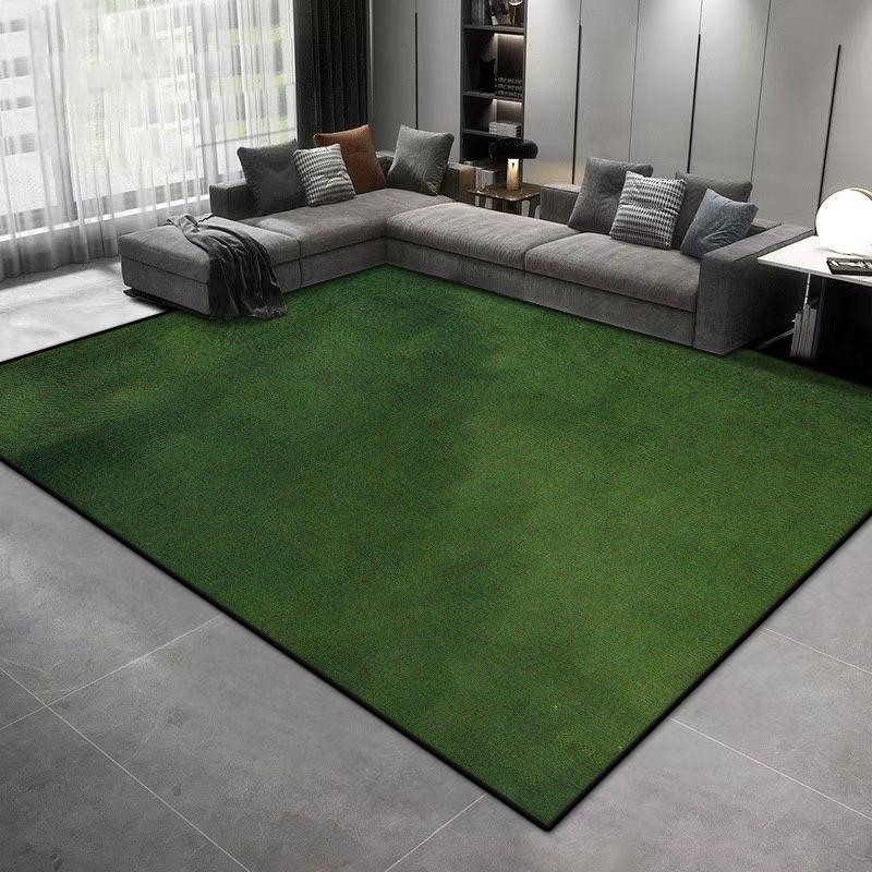 Modern Solid Color Carpet Luxury Bedroom Decoration Customizable Rugs Machine Washable Living Room Soft Fluffy Floor Mat Lounge