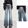 Women's Vintage Loose Flared Denim Jeans