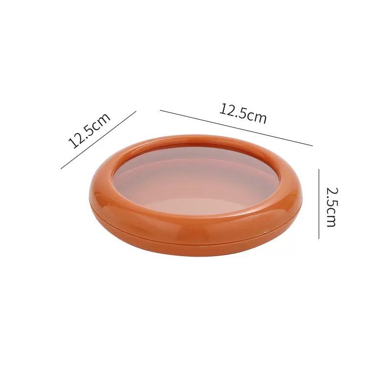1pc/4pc Fruit Preservation Box Film Food Box Red, Green, Orange Yellow Sealed Breeder Avocado Tomato Onion Lemon