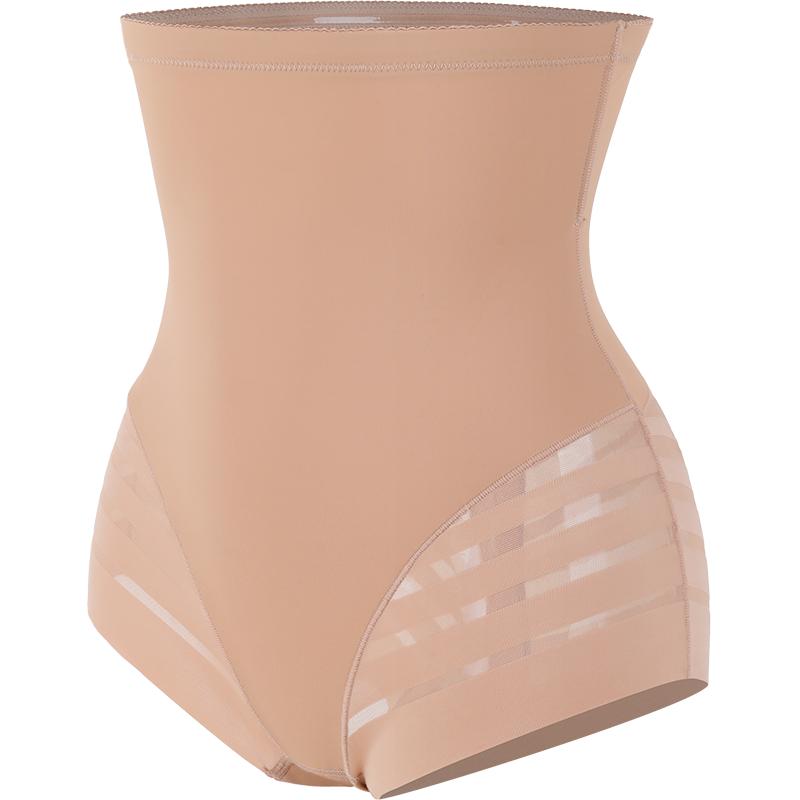 High Waist Tummy Control Panty Butt Lifter Body Shaper Waist Trainer See Through Briefs Slimming Underwear