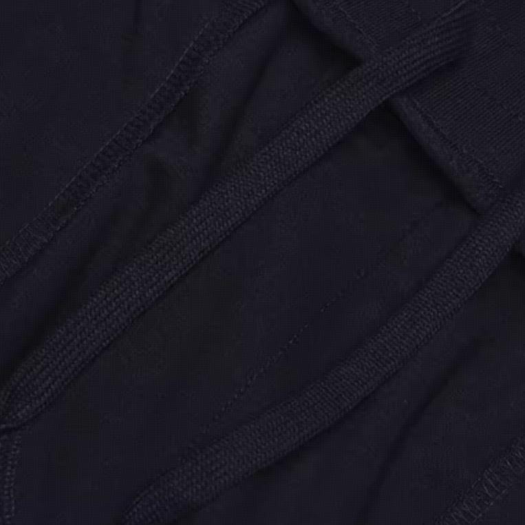 Fila Heritage Series Basic Knit Short Sleeve Polo Shirt And Straight Leg Pants Casual Sports Set Men Sets Black F11M528121F+F11M528607F