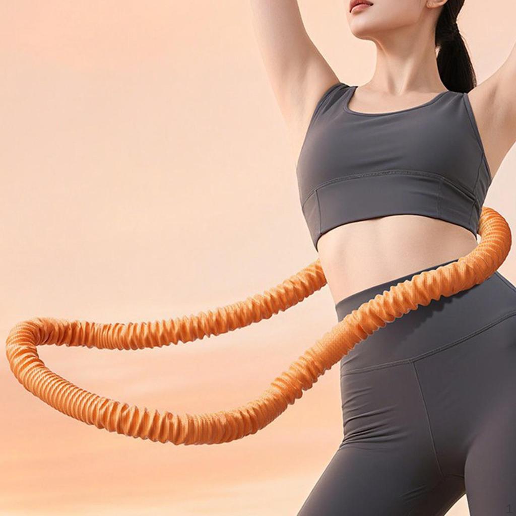 Aro Fitness Ponderado Círculo Abdominal Confortável Melhorar Concentração Equipamento Exercício