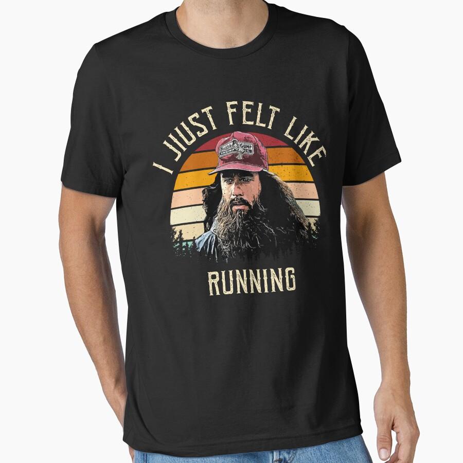 I Just Felt Like Running Retro Essential T-Shirt