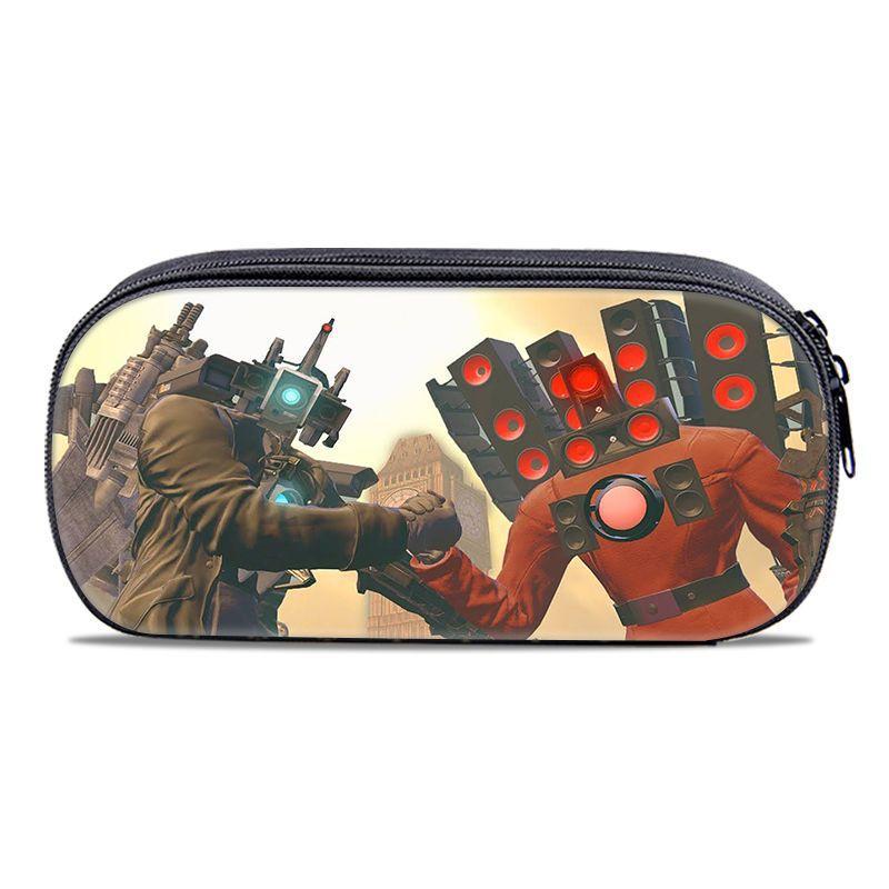 Titan Audio Man Pencil Case Pencil Case Popular Large Capacity Primary School Students Junior High School Students Multifunctional Boys And Girls Tide (Large-capacity pencil case )