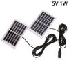 Mini Solar Panel 1W 5V Usb Monocrystalline Solar Panel Power Module Charger Outdoor Polycrystalline Diy