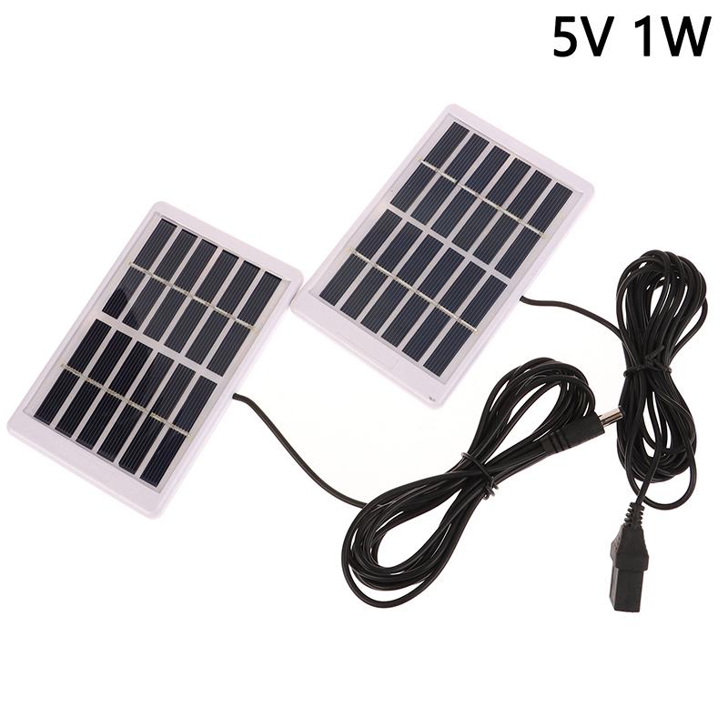 Mini Solar Panel 1W 5V Usb Monocrystalline Solar Panel Power Module Charger Outdoor Polycrystalline Diy