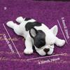 Cartoon Sleeping French Bulldog Car Decoration Cute Simulation Dog Car Decoration Gift Children's Toy Home Decoration