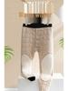 Men's High Waist Extra Thick Thermal Wool Pants with Fleece Lining for Winter