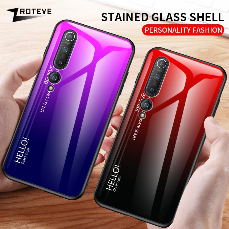 

Чехол Mi10 с градиентным закаленным стеклом для Xiaomi Mi 9 10 11 Pro Lite 9T 10T 11T Xiomi Mi10T Mi9 Mi11 T Pro, чехлы для телефонов