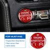 Real Carbon Fiber Dashboard Trim Panel for Ford Mustang 2015-2023 Interior