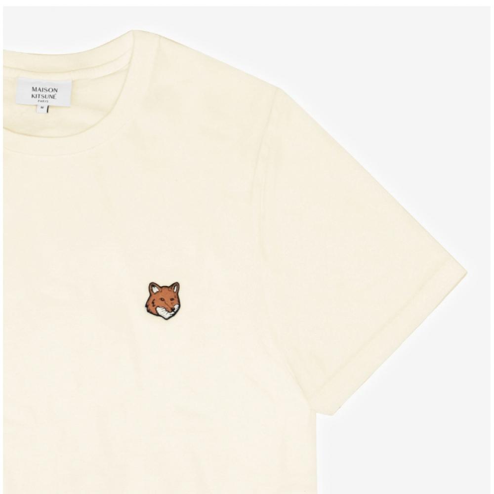 Maison Kitune Men Fox Head Patch Short Sleeve Tee 0063 Pm00107kj7026