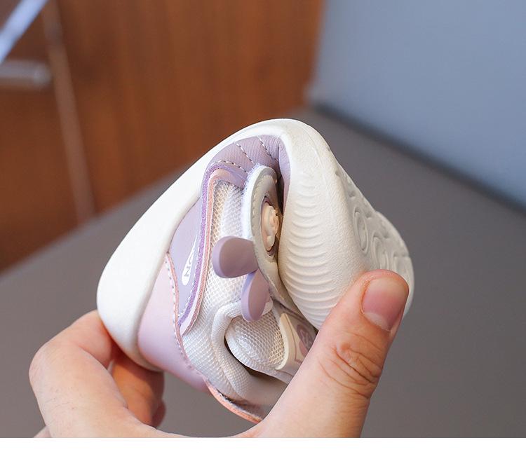 2025 Spring Breathable Non-slip Soft Sole Walking Shoes for Infants and Toddlers