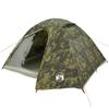 VidaXL Camouflage Waterproof 3 Person Dome Camping Tent, Tent, Camping Shelter, Garden Shelter, Garden Tent, 4009617
