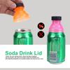 6Pcs Reusable Useful     Can Bottle   for Cool Soda Drink Lid   Can Cover Lids Soda Softdrink Lid Bottle   for Cans Zizzy     33