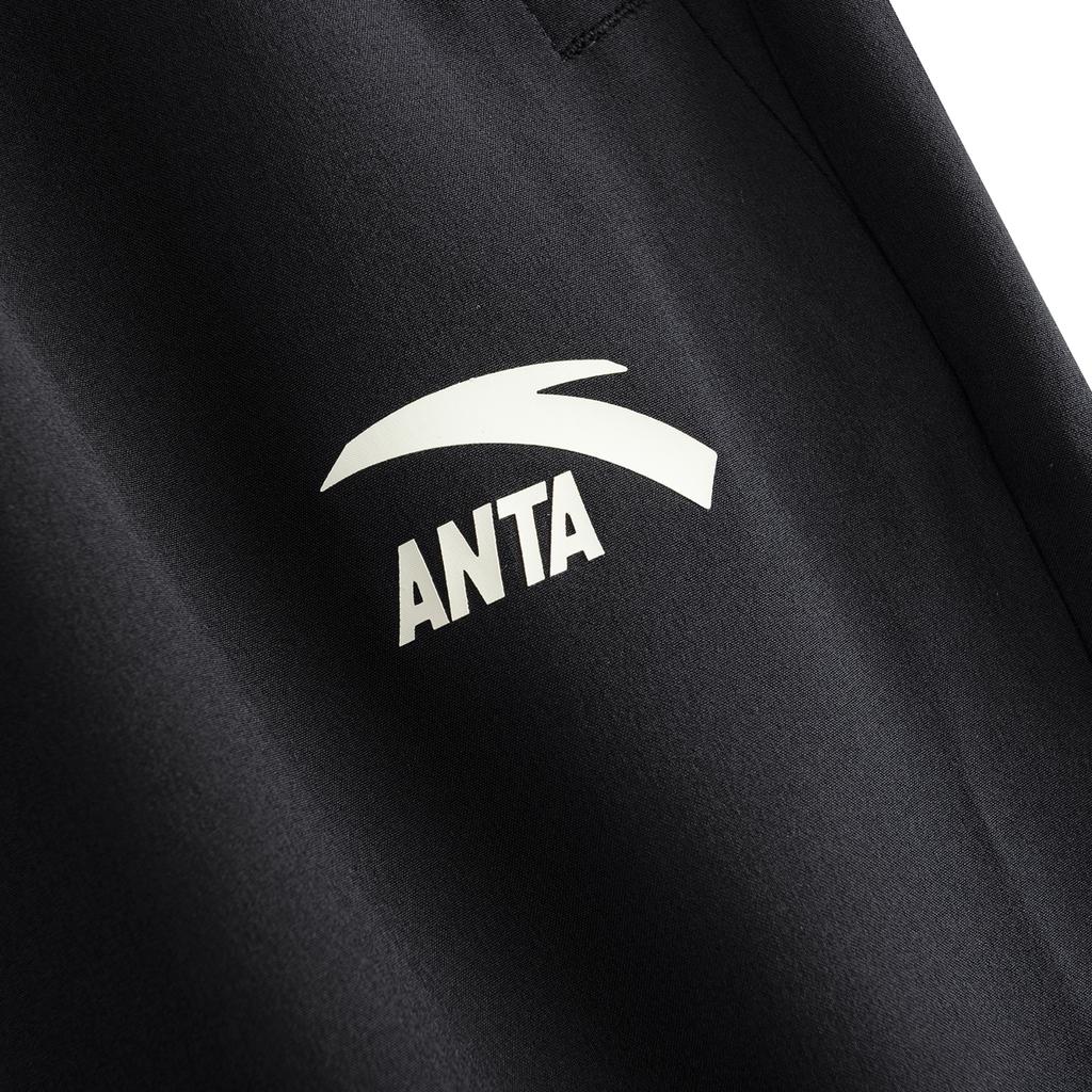 Anta Trainingshose Lang Gewebte Sporthose Freizeithose Herren Unterteile Basic-Schwarz 952627530-5