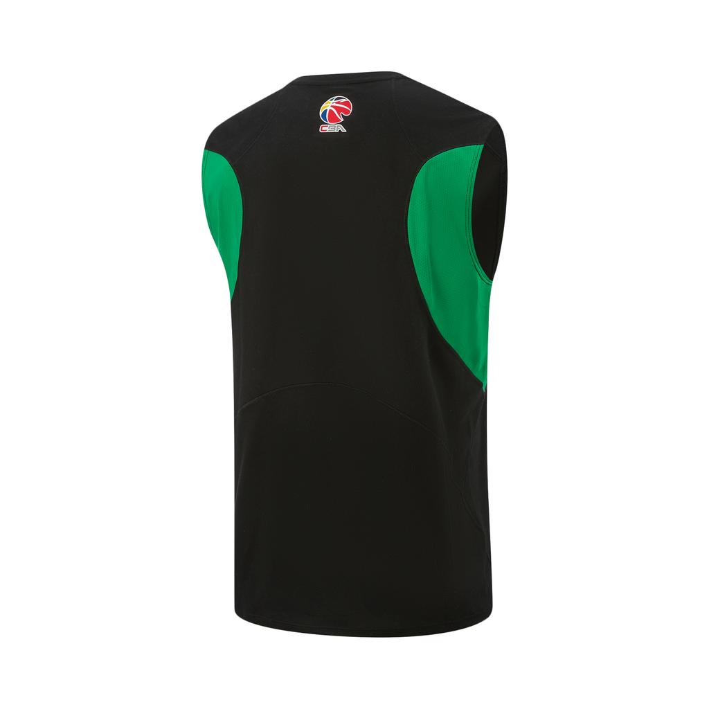 Li Ning Basketball Series Round Neck Letter Print Casual Versatile Comfortable Fashion Vest Men Tops AVSV257-1