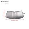 Pára-brisa do carro sombra janela sombra dobrável viseira de sol capa de carro apto para chrysler 300c 2004-2010 acessórios interiores