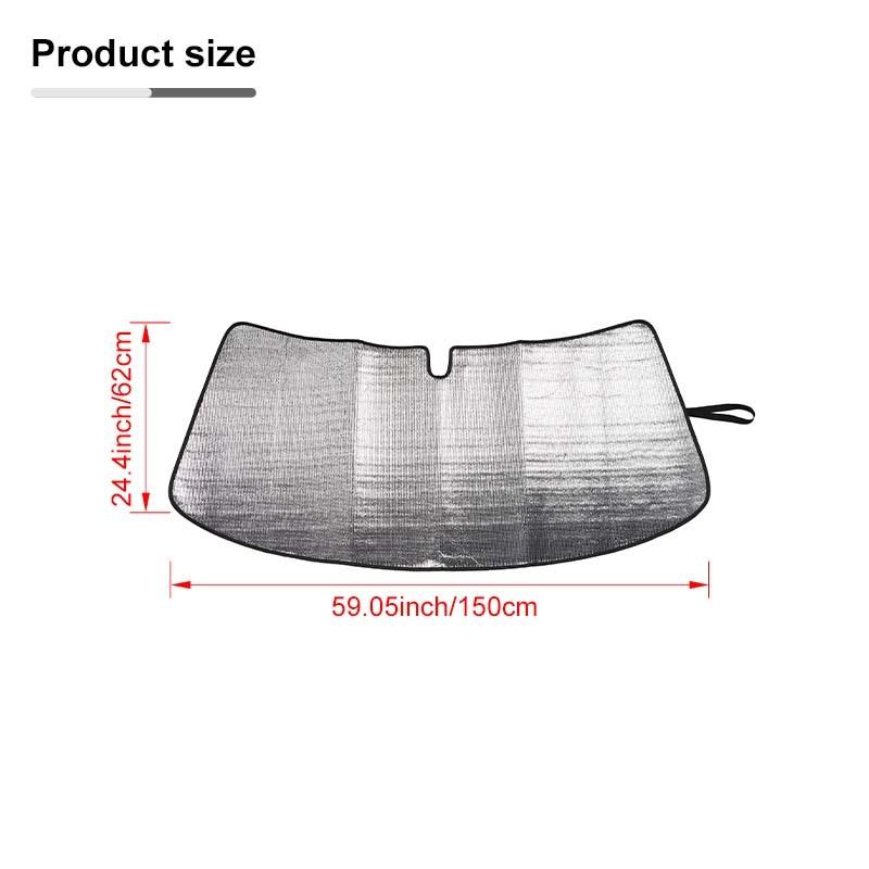 Pára-brisa do carro sombra janela sombra dobrável viseira de sol capa de carro apto para chrysler 300c 2004-2010 acessórios interiores