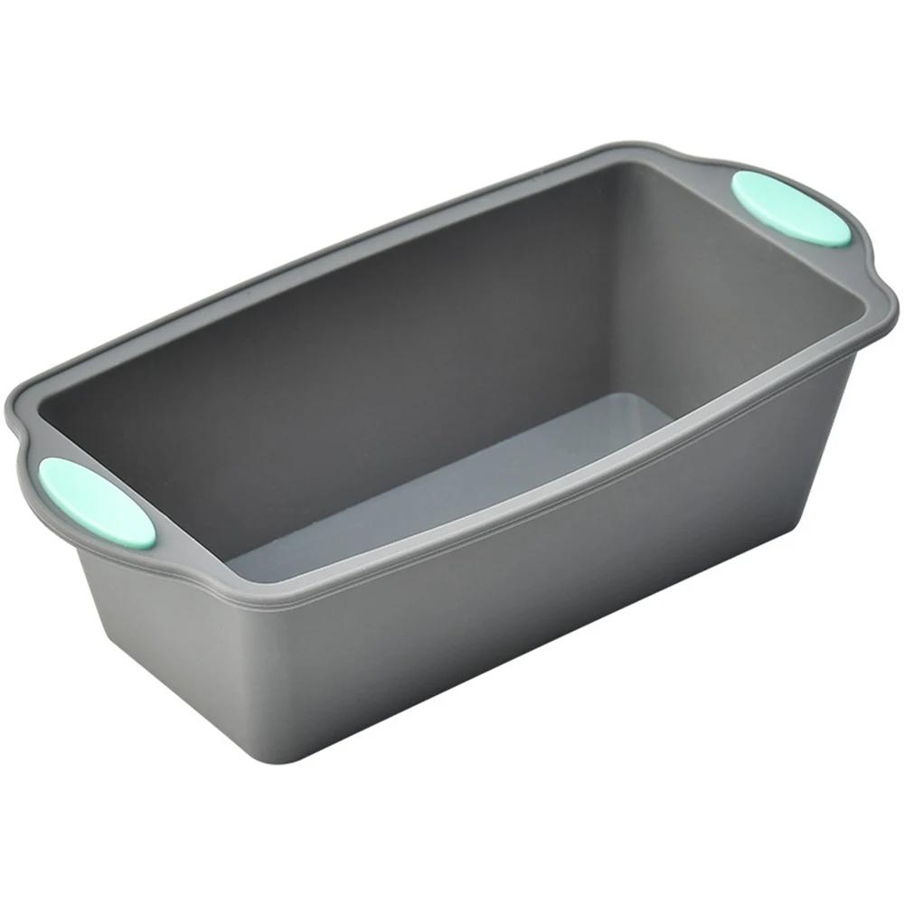 Silicone Bread Muffin Mold Heat Resistant Oven Pan Non-Stick Kitchen Bakeware Cake Pan Set 3D Cake Mold Pastry Baking Loaf Tool
