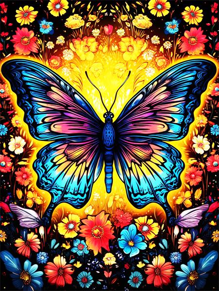 Diy Diamond Painting Mosaic Butterfly Sunflower Full Square/Round Embroidery Cross Stitch Set Animal Floral Home Decor