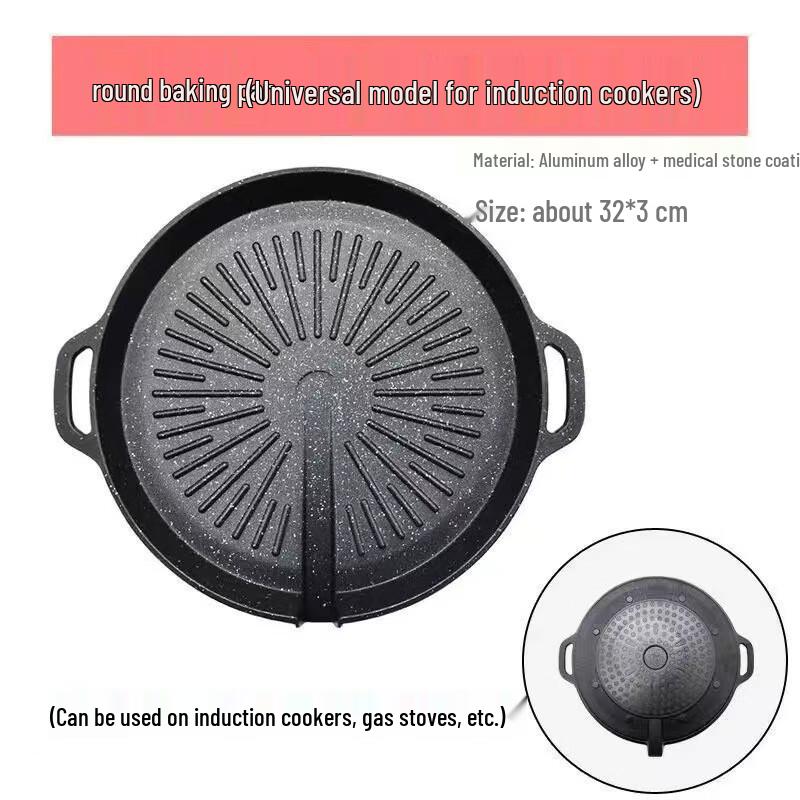 Yoshida Craftsman Universal Non-stick Induction Grill Pan