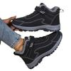 Men's and women's winter leather velvet warm cotton shoes casual sports outdoor snow boots cotton shoes