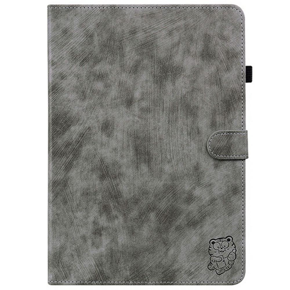 Pro Honor Pad X9a Pouzdro Tygr Potisk Odolné proti poškrábání PU Kůže Tablet Kryt