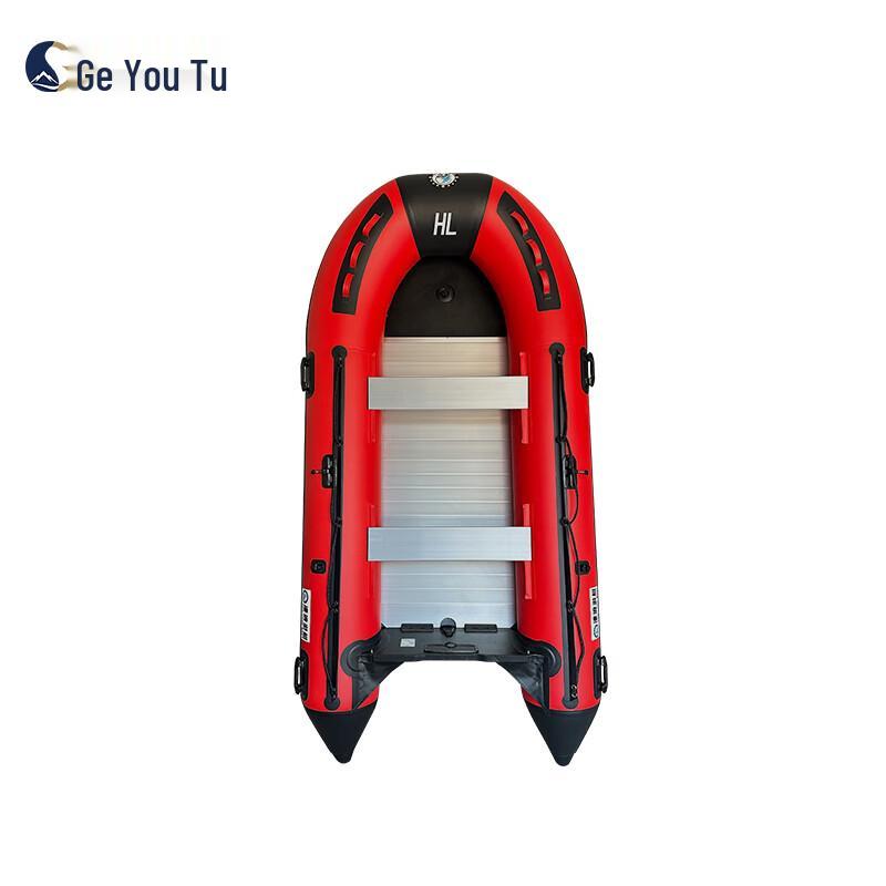 GeYouTu 3.3M Inflatable Boat with Aluminum Floor