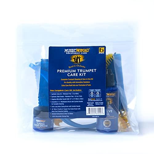 MUSIC NOMAD Trumpet Care Perfect 6-Piece Set MN770 [Domestic Genuine Product]