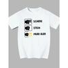 Funny GerUnisex Beer Humor Schere Stein Paar Bier Print Unisexs Cotton Tshirt Casual Oneck Short Sleeve Tops Streetwear Tees