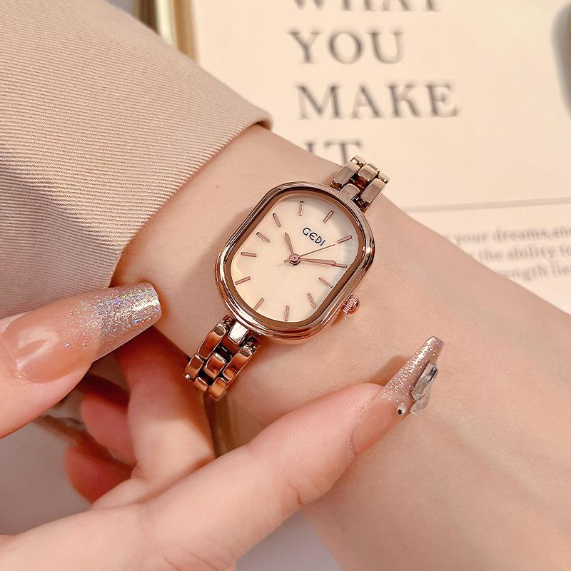 Premium Fritillary Women'S Watch Women'S Niche High Value Alloy Bracelet Watch Small And Delicate Quartz Watch