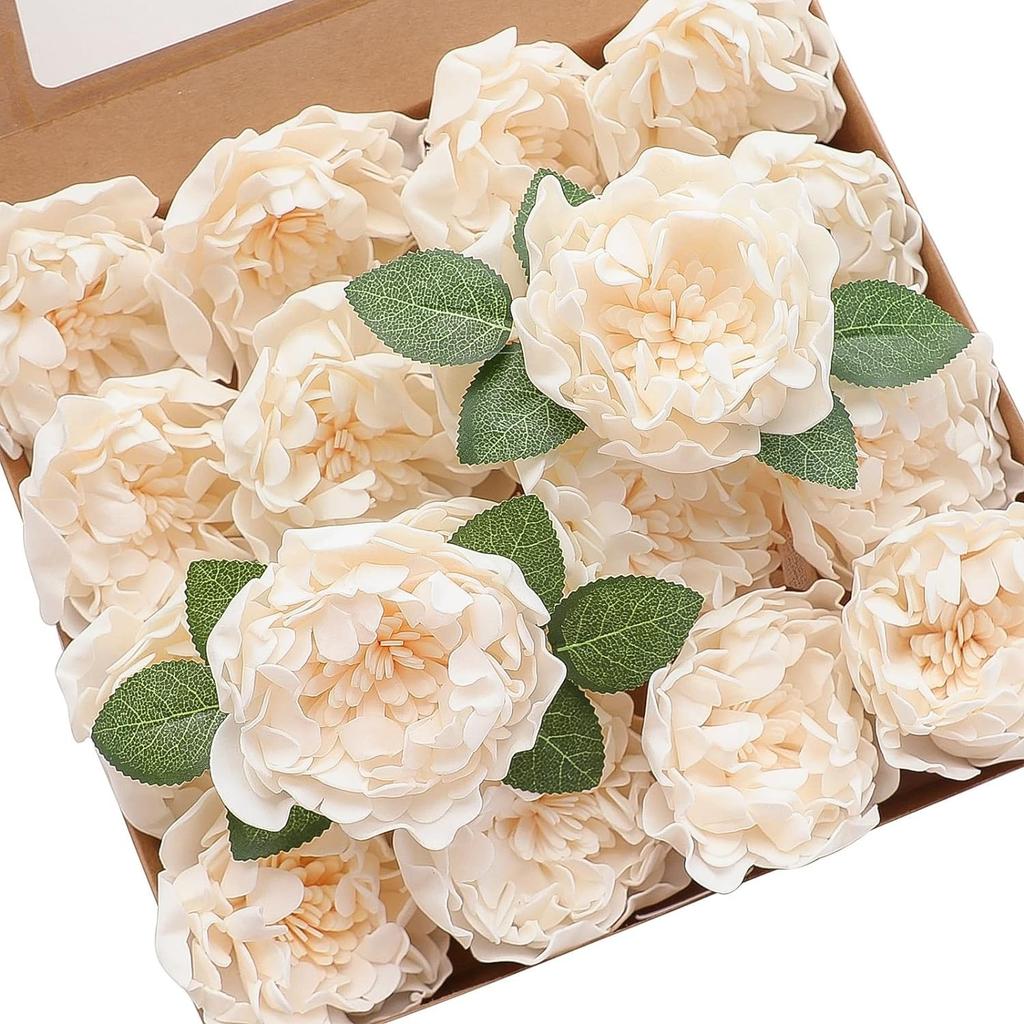 Gift Box Foam Pe Rose With Rod Simulation Fake Flower Home Decoration Flower