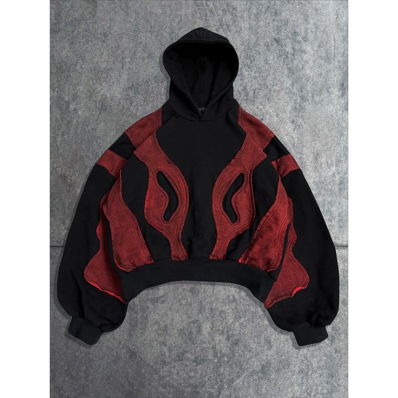 Unisex Dark Streetwear Hoodie With 3D