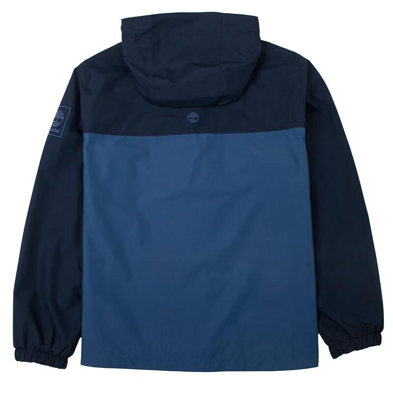 Timberland Hooded Work Long Sleeve Outdoor Hiking Waterproof Windproof Breathable Jacket Men Jacket Blue A44XJ-S74