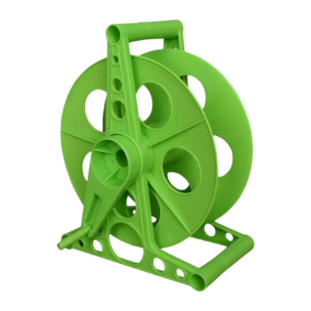 Wasserschlauchwagen Schwerlast Stark Stabil Schlauchhalter Handkurbel Aufbewahrungstrommel für Pflanzenbewässerung Hof Bauernhof Rasen Haushalt