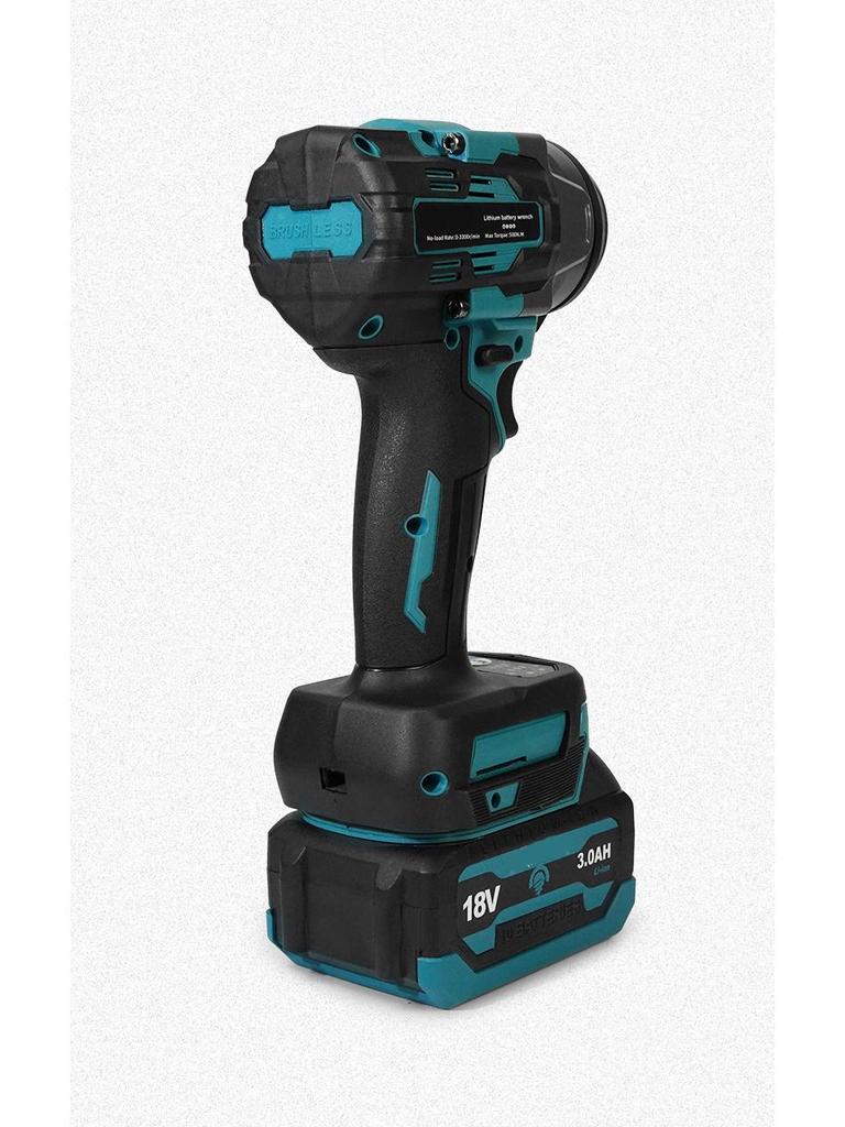 500N High-Power Brushless Lithium Battery Wrench for Auto Repair