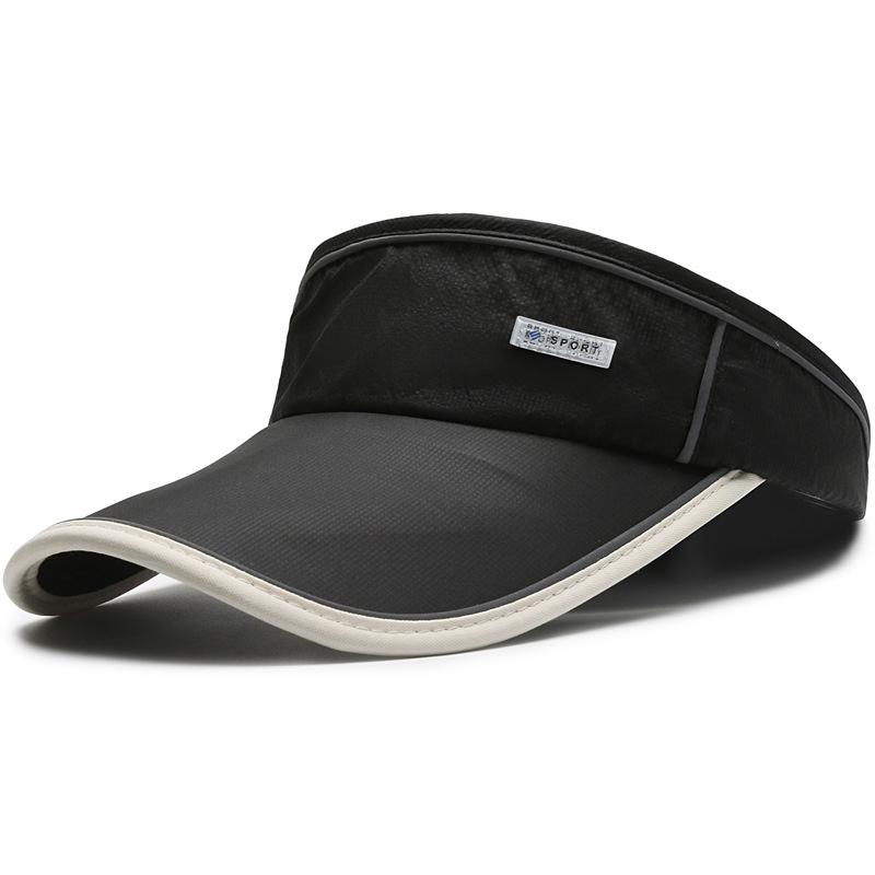New Empty Hat Women's Summer Can Wear Ponytail Sunscreen Hat Men's Uv Protection Mesh Breathable Sun Hat