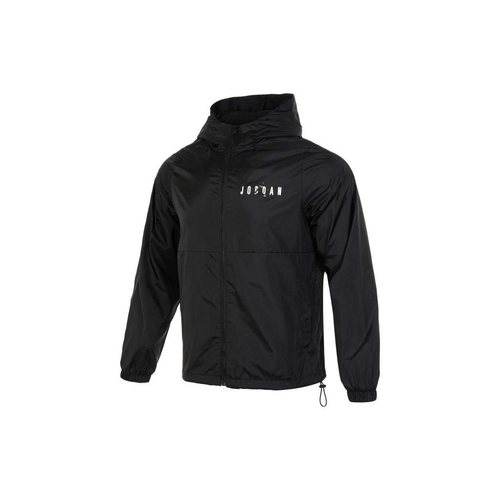Jordan Základní tkaná větrovka HBR Pánské bundy Černá DV7651-011